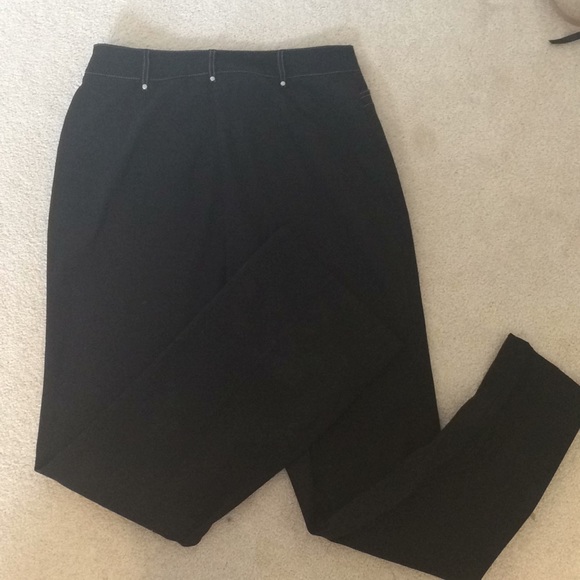 Proportion Petite Dress Pants Black Size 6 EUC - Picture 4 of 6